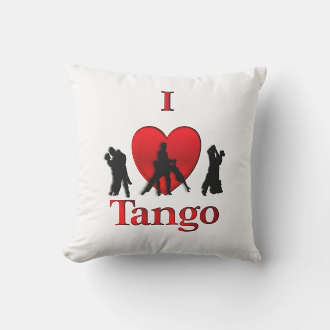 I Heart Tango Buitenkussen (Voorkant)