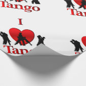 I Heart Tango Cadeaupapier (Hoek)
