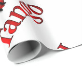 I Heart Tango Cadeaupapier (Rol Hoek)