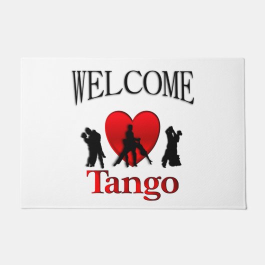 I Heart Tango Deurmat (Voorkant)