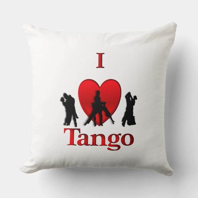 I Heart Tango Kussen (Voorkant)