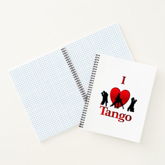 I Heart Tango Notitieboek (Binnen)