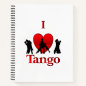 I Heart Tango Notitieboek (Voorkant)