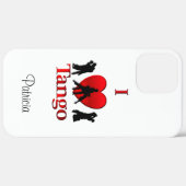 I Heart Tango Persoonlijk Case-Mate iPhone Case (Achterkant / Rechts)