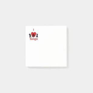 I Heart Tango Post-it® Notes