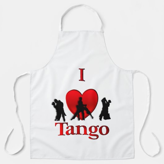 I Heart Tango Schort (Voorkant)