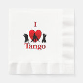 I Heart Tango Servet (Voorkant)