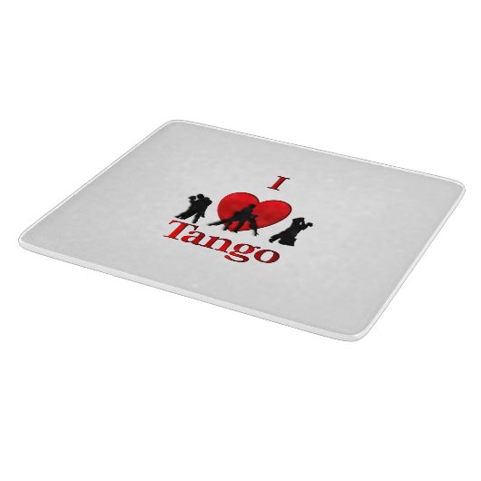 I Heart Tango Snijplank (Hoek)