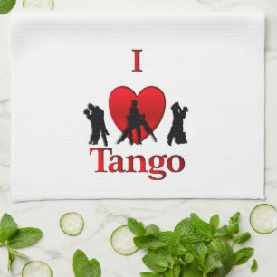 I Heart Tango Theedoek