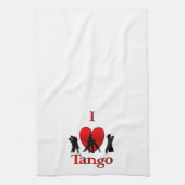 I Heart Tango Theedoek (Verticaal)