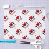 I Heart Tango Tissuepapier (Craft)