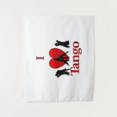 I Heart Tango Wandkleed (Voorkant)