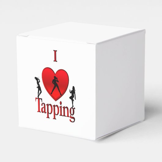 I Heart Tap Dance Bedankdoosjes (Voorkant Zijde)