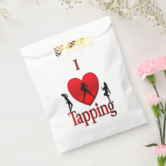 I Heart Tap Dance Bedankzakje (Gezegeld)