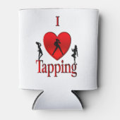 I Heart Tap Dance Blikjeskoeler (Voorkant)