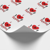 I Heart Tap Dance Cadeaupapier (Hoek)