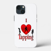 I Heart Tap Dance Case-Mate iPhone Case (Achterkant)