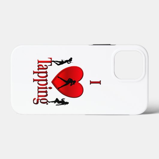 I Heart Tap Dance Case-Mate iPhone Case (Achterkant (horizontaal))