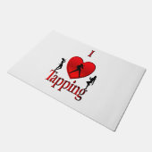 I Heart Tap Dance Deurmat (Schuin)