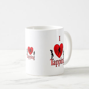 I Heart Tap Dance Koffiemok