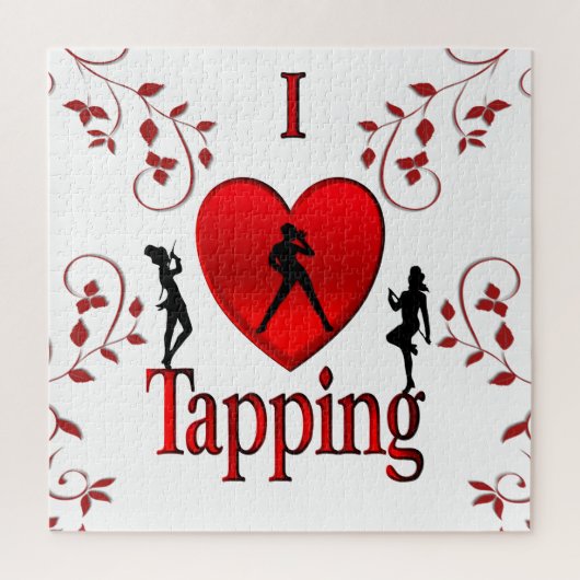 I Heart Tap Dance Legpuzzel (Verticaal)