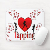 I Heart Tap Dance Muismat (Met muis)