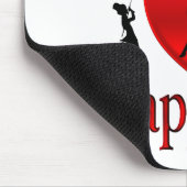 I Heart Tap Dance Muismat (Hoek)