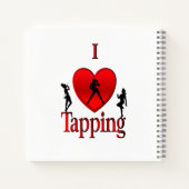 I Heart Tap Dance Notitieboek (Achterkant)