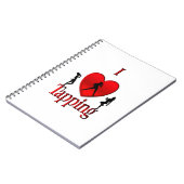 I Heart Tap Dance Notitieboek (Linkerzijde)