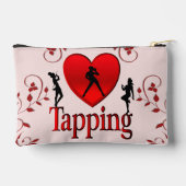 I Heart Tap Dance Pink Etui (Achterkant)