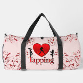 I Heart Tap Dance Pink Plunjezak (Achterkant)