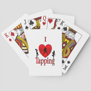 I Heart Tap Dance Pokerkaarten