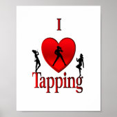 I Heart Tap Dance Poster (Voorkant)