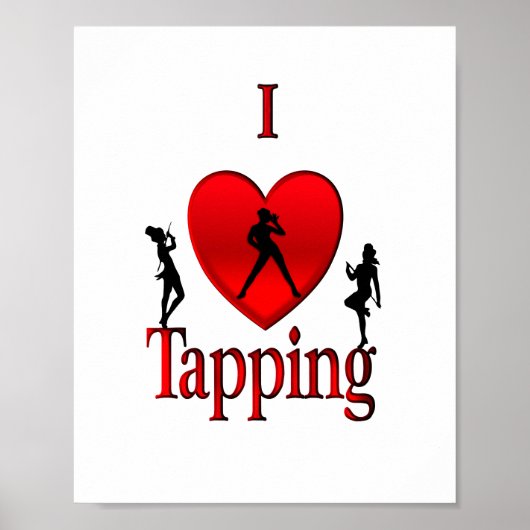 I Heart Tap Dance Poster (Voorkant)