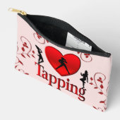 I Heart Tap Dance Roze Etui (Open)