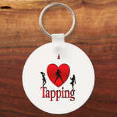 I Heart Tap Dance Sleutelhanger (Voorkant)