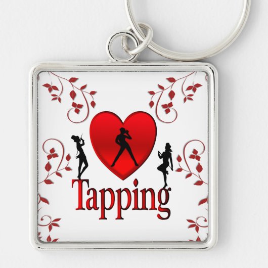 I Heart Tap Dance Sleutelhanger (Voorkant)