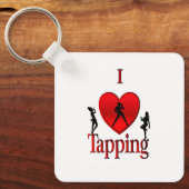 I Heart Tap Dance Sleutelhanger (Voorkant)