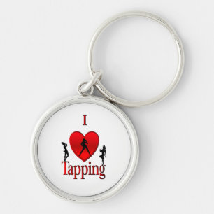 I Heart Tap Dance Sleutelhanger