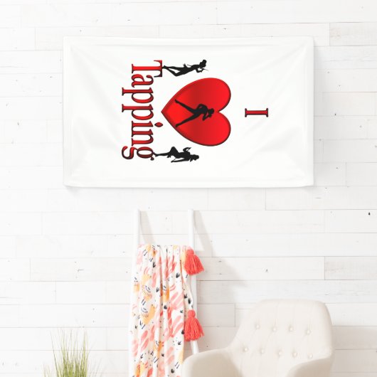 I Heart Tap Dance Spandoek (Insitu)