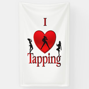 I Heart Tap Dance Spandoek