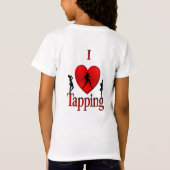 I Heart Tap Dance T-shirt (Achterkant)