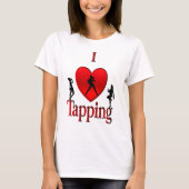 I Heart Tap Dance T-shirt (Voorkant)