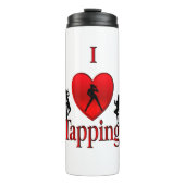 I Heart Tap Dance Thermosbeker (Voorkant)