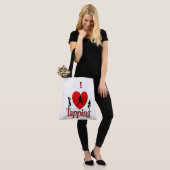 I Heart Tap Dance Tote Bag (Op model)