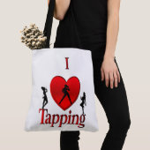 I Heart Tap Dance Tote Bag (Dichtbij)