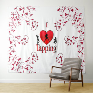 I Heart Tap Dance Wandkleed