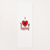 I Heart Tap Dance Yogamat (Achterkant)