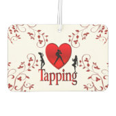 I Heart Tapdansen Luchtverfrisser (Achterkant)