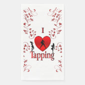I Heart Tapping Dance Servet (Voorkant)